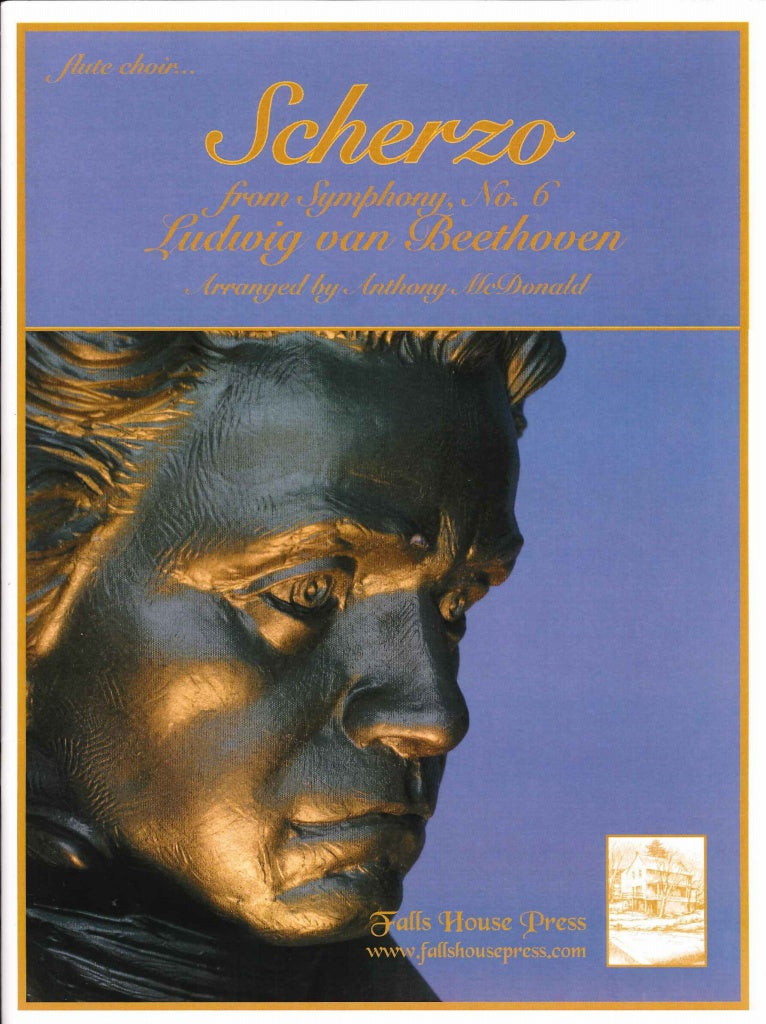 Beethoven, Symphony No. 6, Scherzo (8Fl) (Falls House Press)