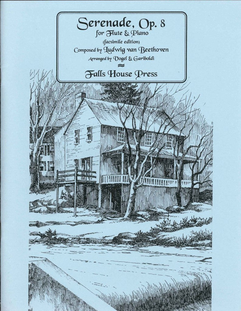 Beethoven, Serenade op. 8 (Fl,Pf) (Falls House Press)