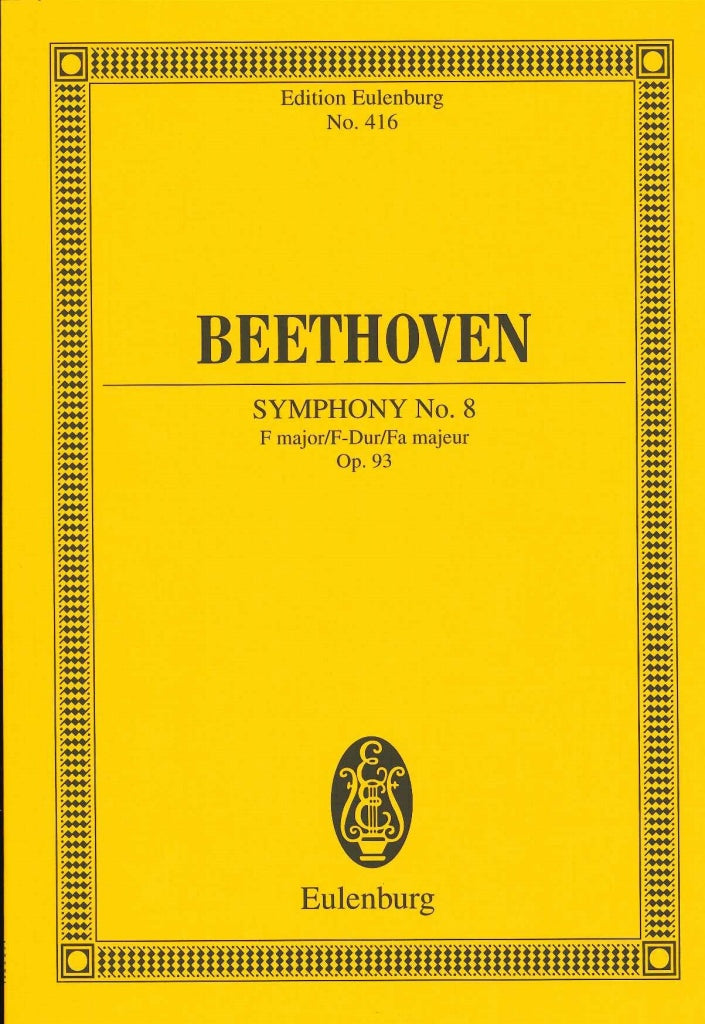Beethoven, Symphony No. 8 (Clarke) (Eulenburg)