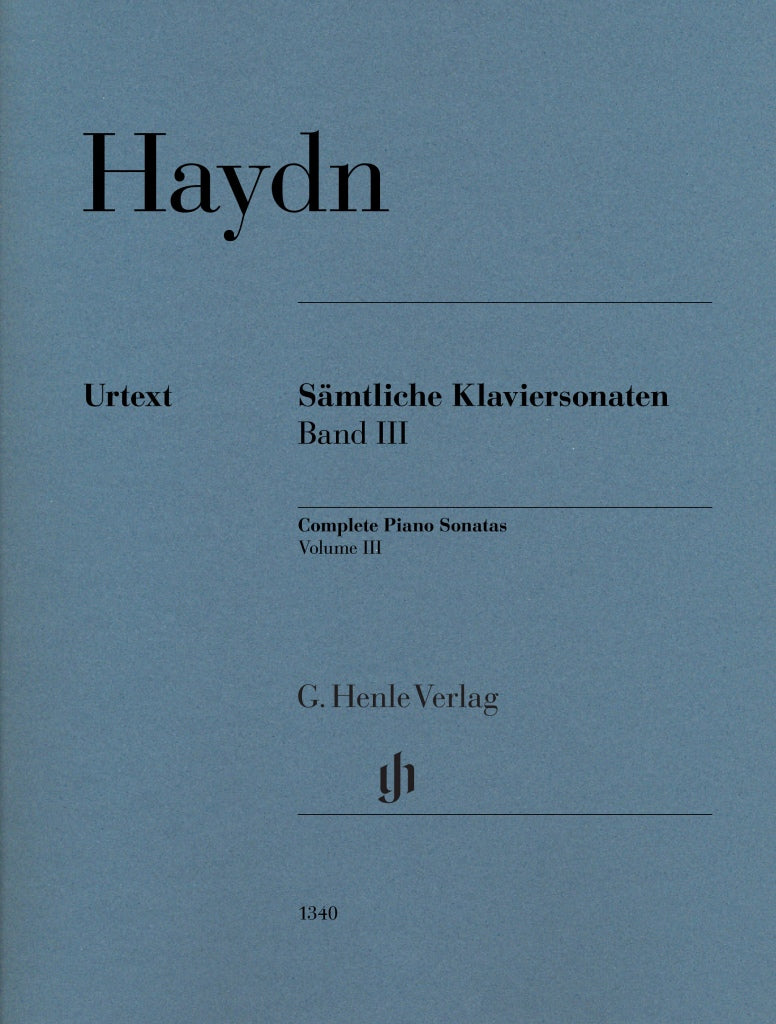 Haydn, Sonatas Complete 3 (rev.) no fing (Henle)