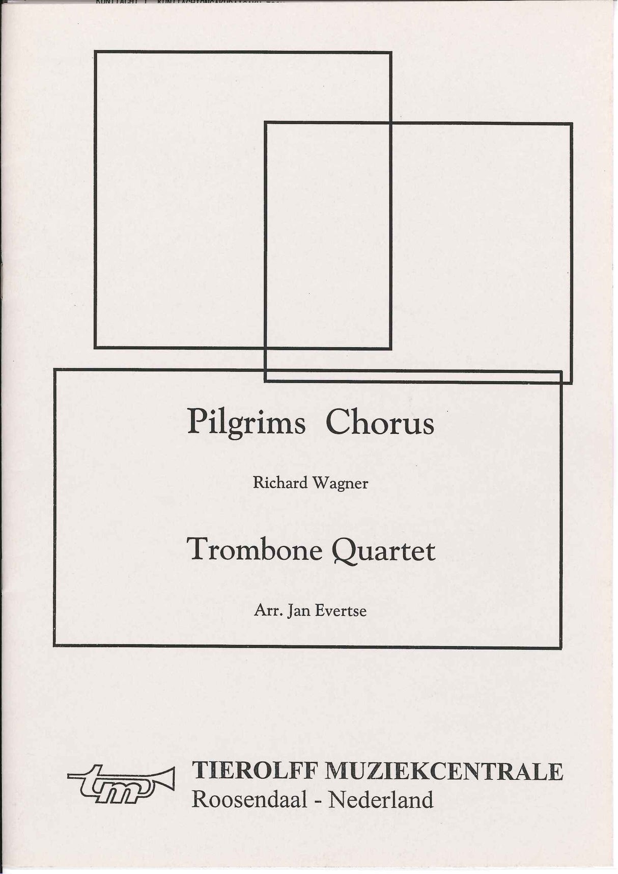 Wagner, Pilgrims' Chorus (4Tbn) (Tierolff)