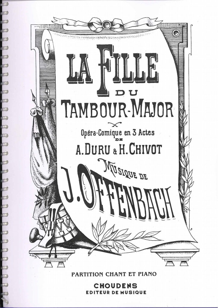 Offenbach, Fille du tambour-major [F] (Choudens)