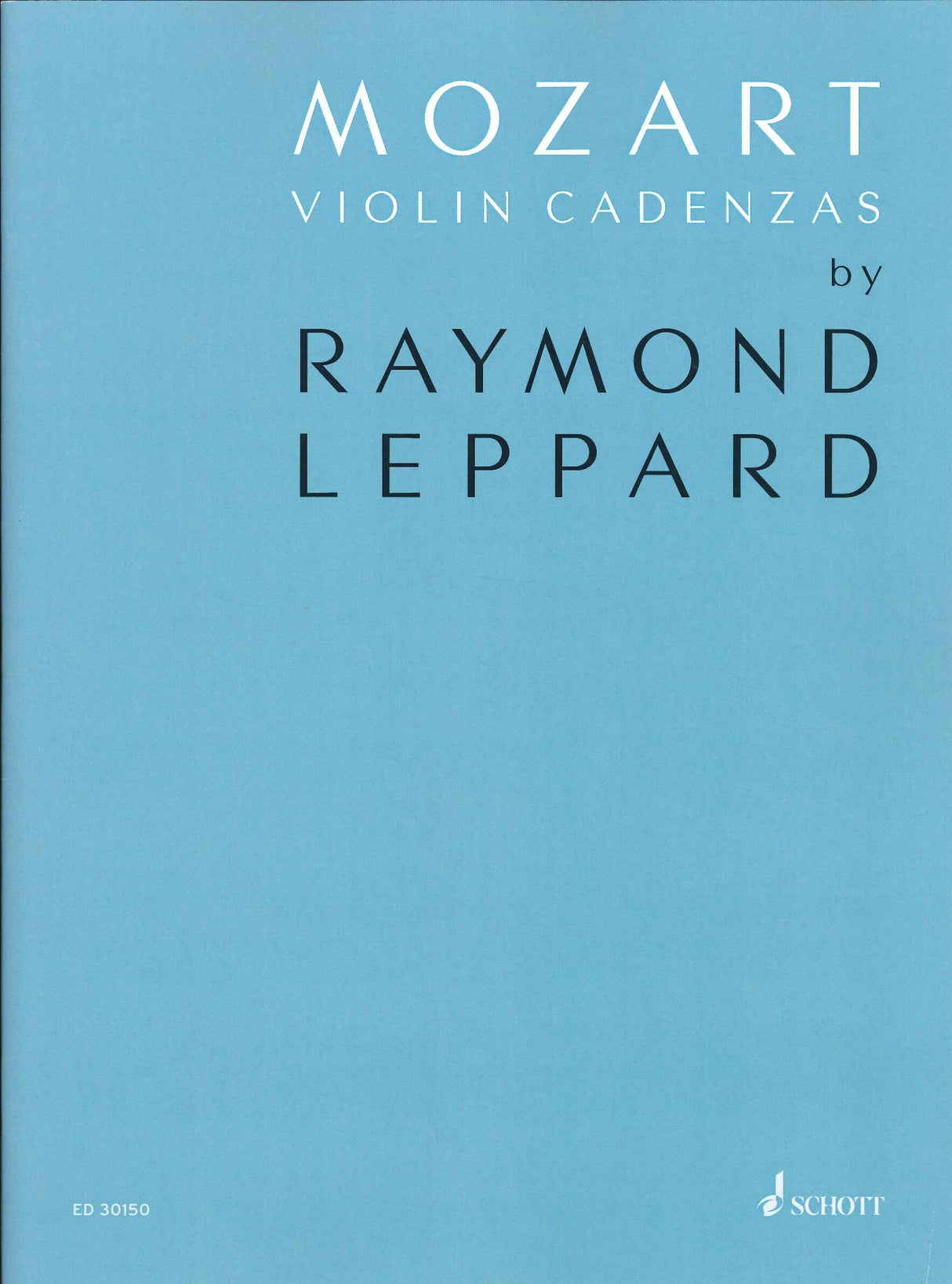 Mozart/Leppard, Candenzas (Lin) (Schott)
