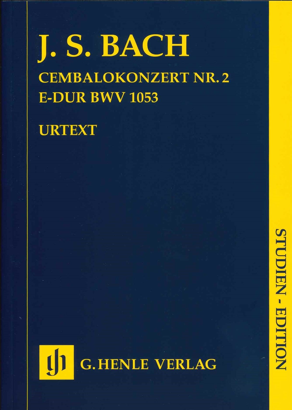 Bach, Concerto BWV 1053 in E (Cemb) (Henle)