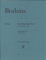 Brahms, String Quintet No. 1 in F op. 88 (Henle)
