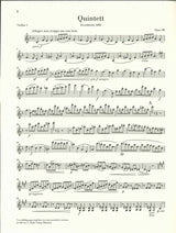 Brahms, String Quintet No. 1 in F op. 88 (Henle)