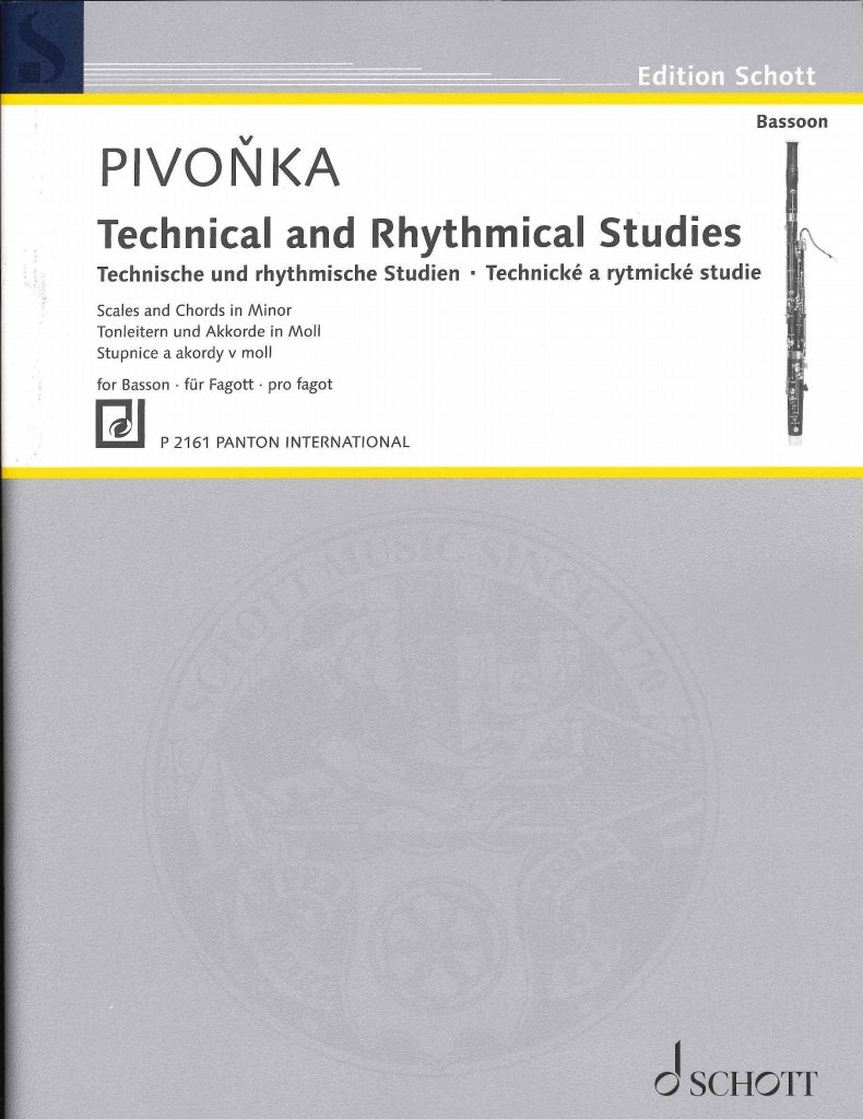 Pivonka, Technical & Rhythmical Studies (Panton)
