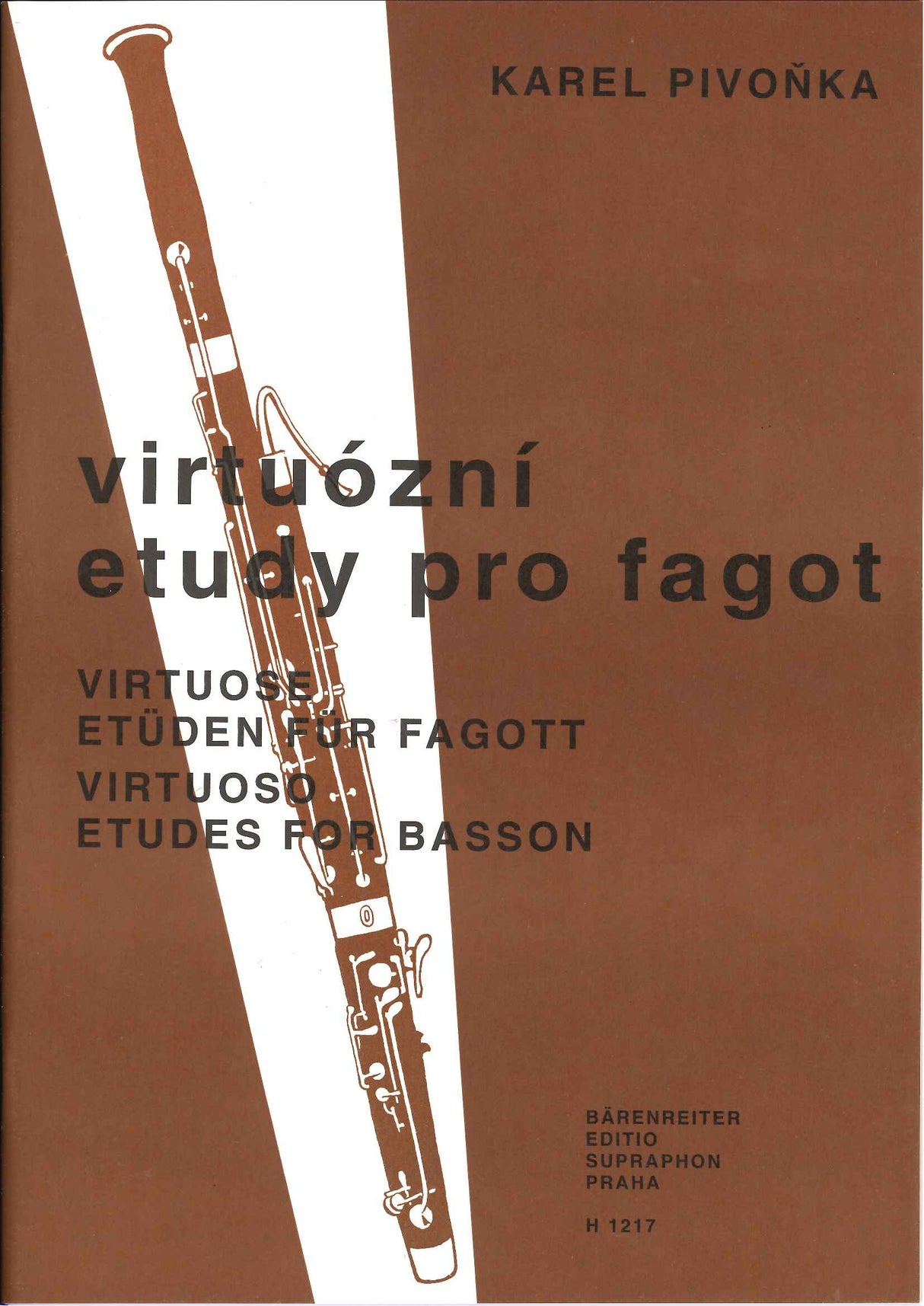 Pivonka, Virtuoso Etudes (Supraphon)