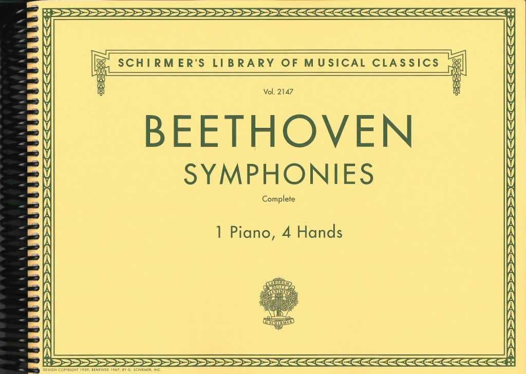 Beethoven, Symphonies, Complete (G.Schirmer)