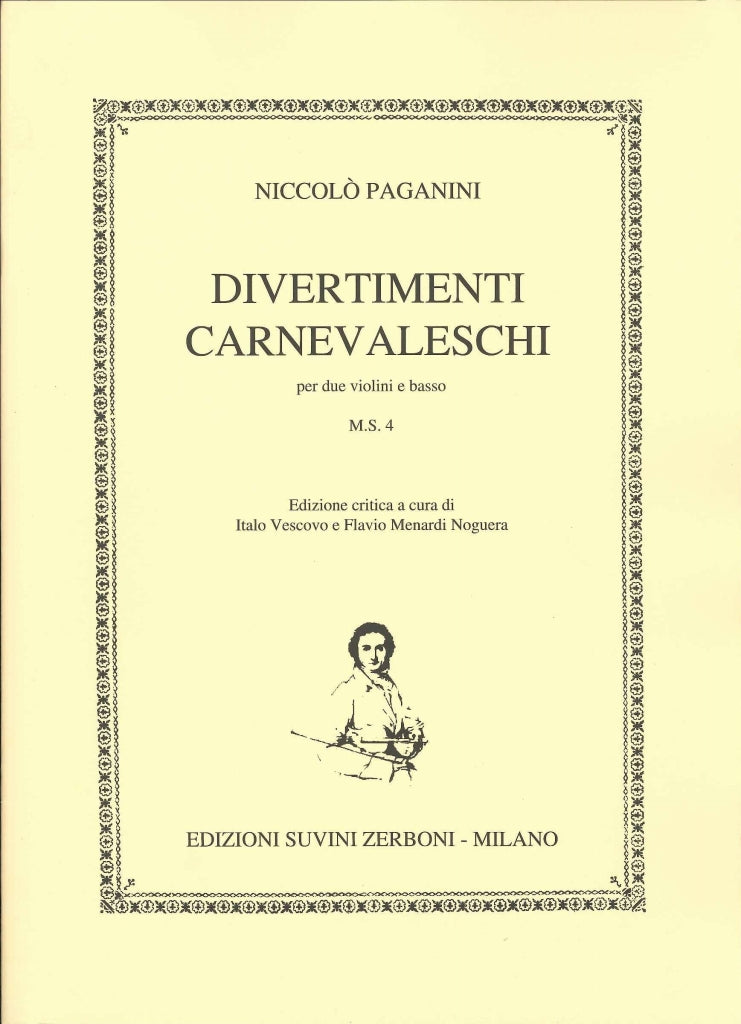 Paganini, Divertimenti carnevaleschi (Suvini Zerboni)