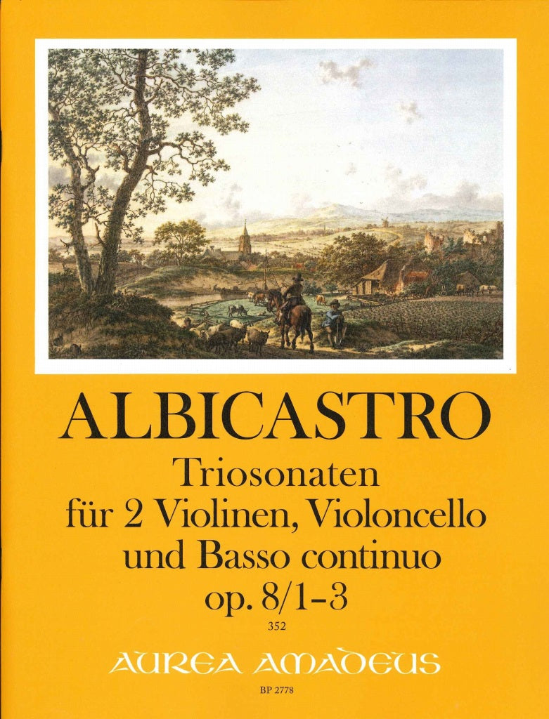 Albicastro, Triosonaten op. 8/1-3 (Amadeus Verlag)