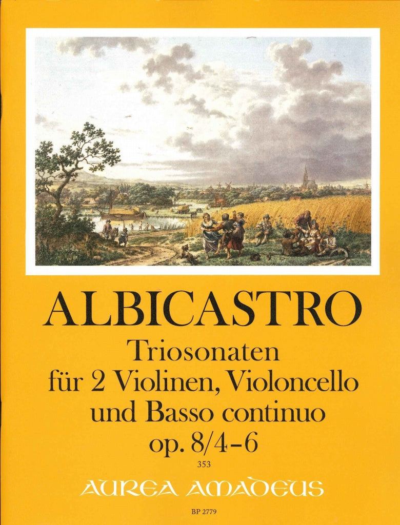 Albicastro, Triosonaten op. 8/4-6 (Amadeus Verlag)