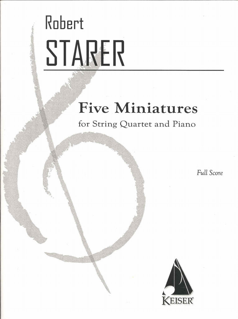 Starer, 5 Miniatures for Strings & Piano (Lauren Keiser)