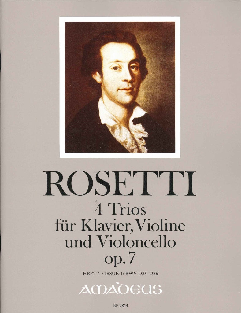 Rosetti, Trios op. 7, 1: No. 1, 2 (Amadeus Verlag)