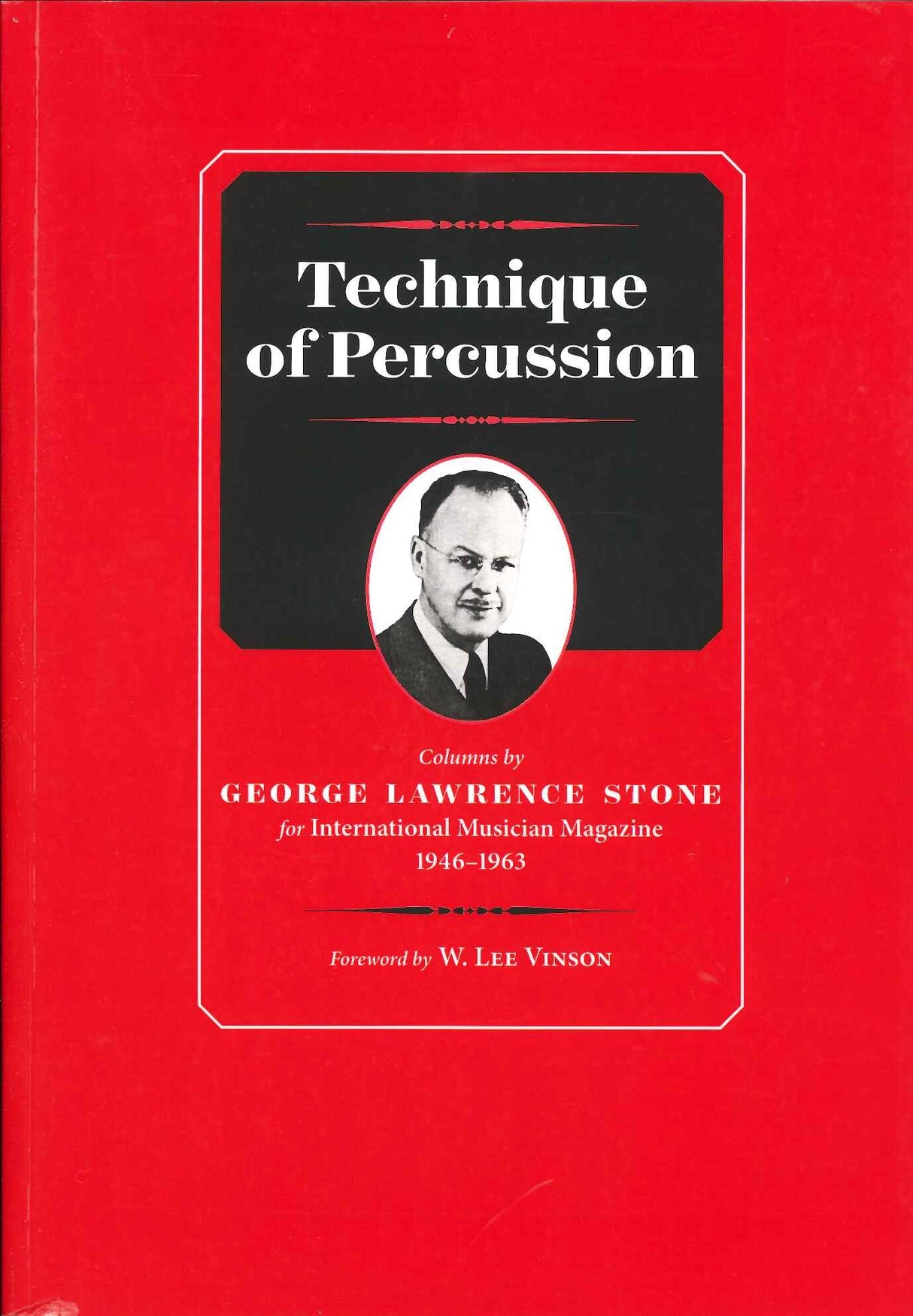 Stone, Technique of Percussion (Stone Percussion Books/Alfred)