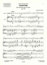 Saint-Saens, Cavatine op. 144 (rev.) (Durand)