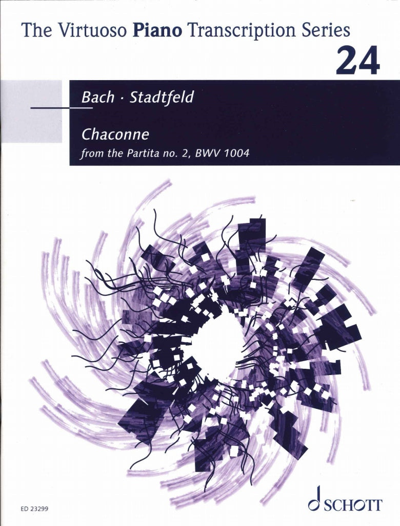 Bach, Chaconne from BWV 1004 (Stadtfeld) (Schott)
