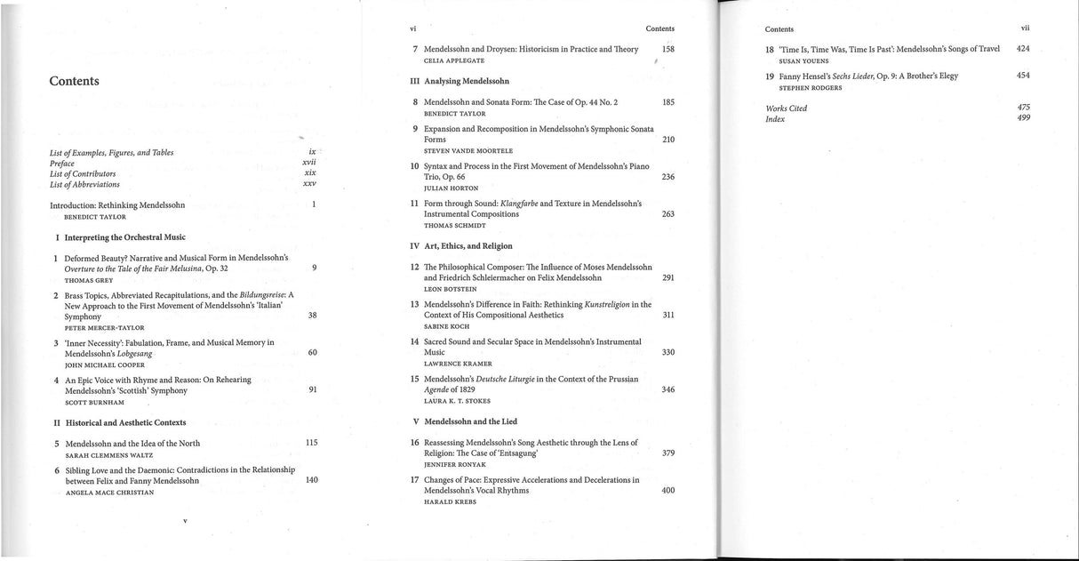 Taylor, Rethinking Mendelssohn (Oxford University Press)