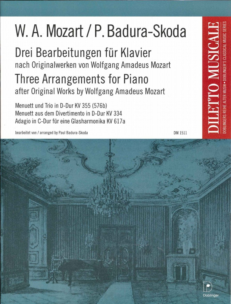 Mozart, 3 Arrangements (Badura-Skoda) (Doblinger)