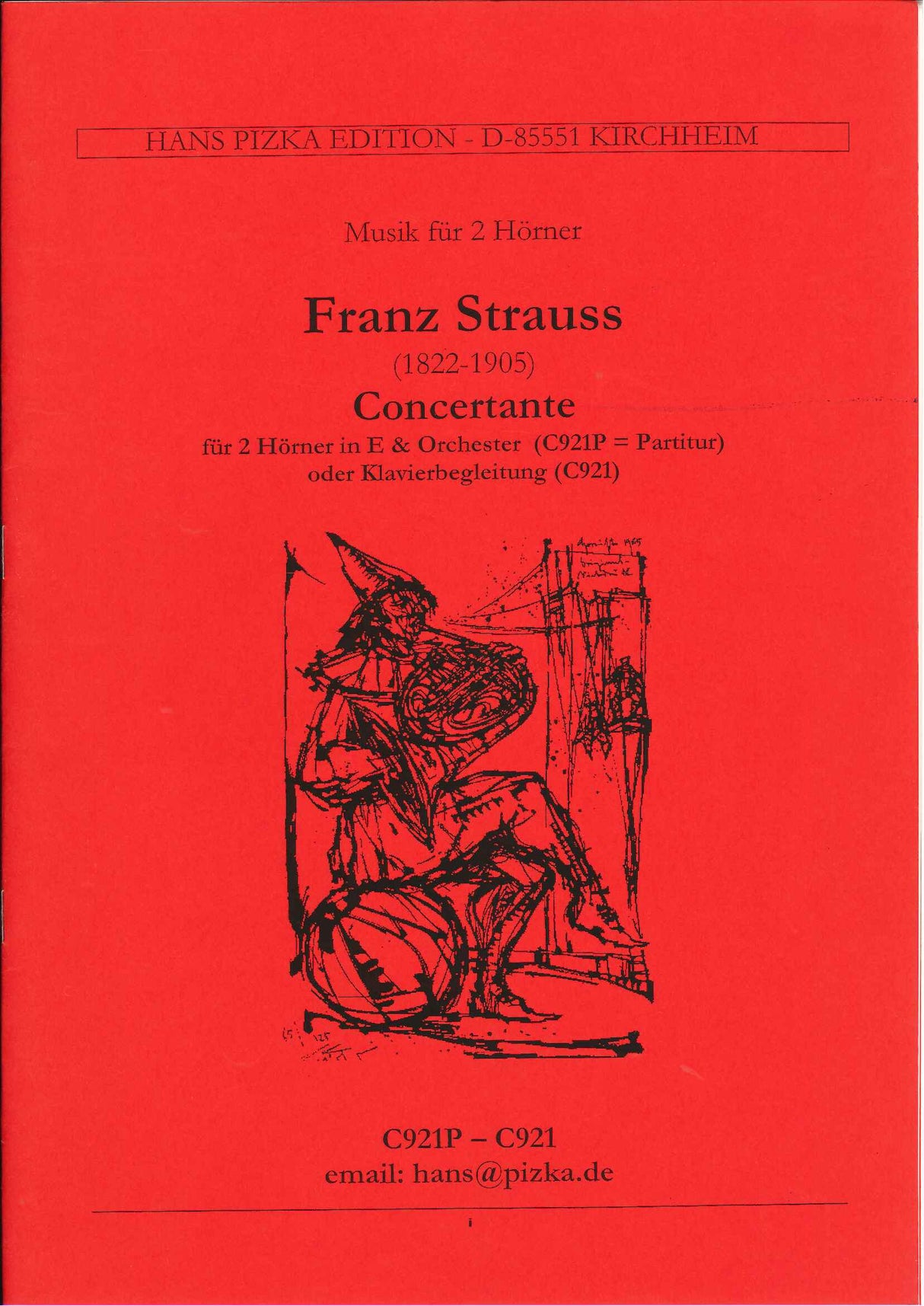 Strauss,F., Concertante (2Hn,Pf) (Pizka)