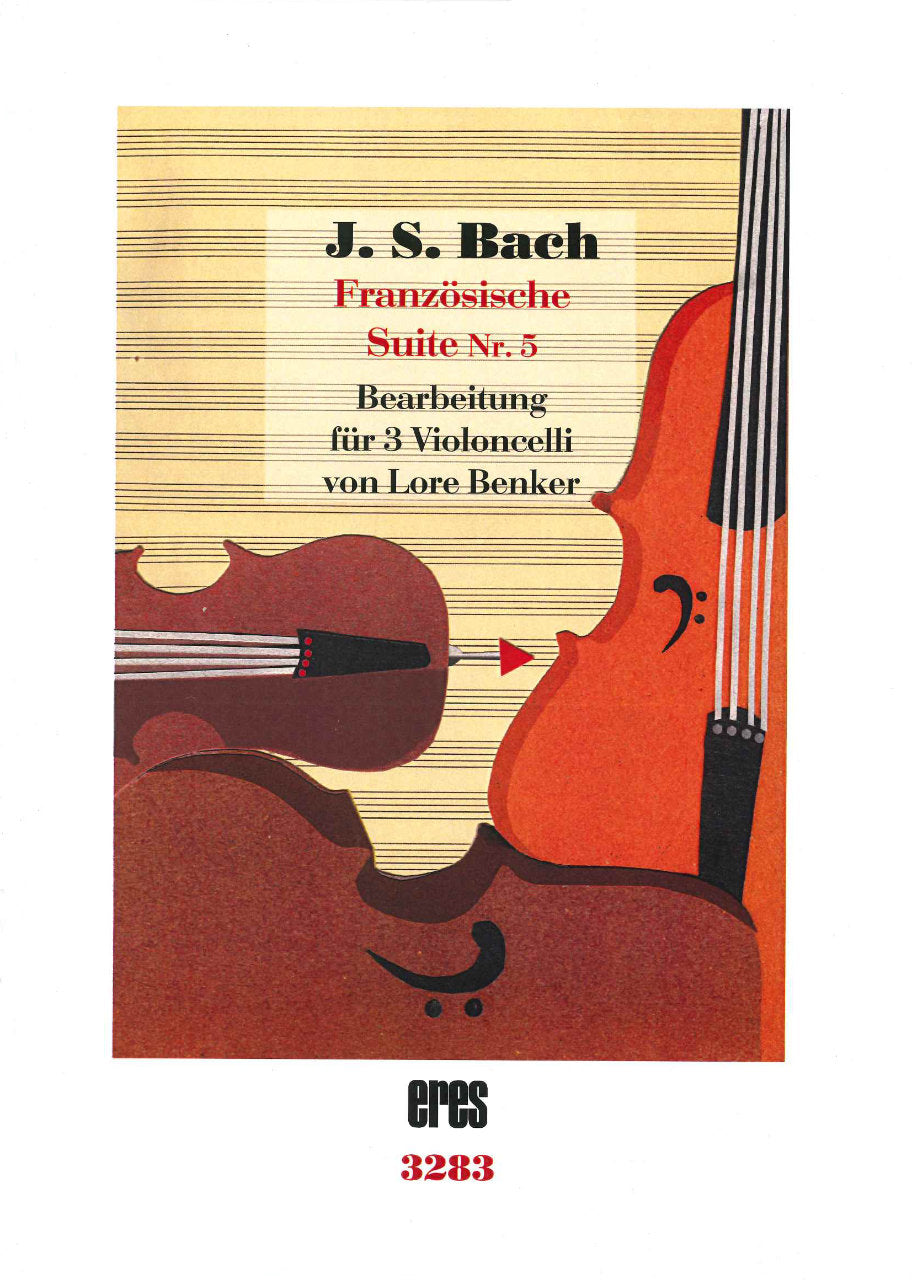 Bach, Franzosische Suite Nr. 5 (3Vc) (Eres)