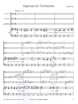 Proust, Capriccio for Trombones (3Tbn,Pf (De Haske)