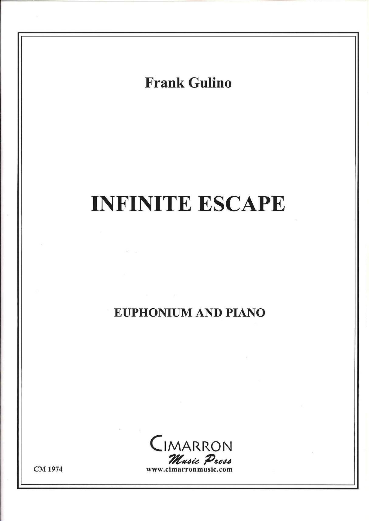 Gulino, Infinite Escape (Cimarron Music Press)