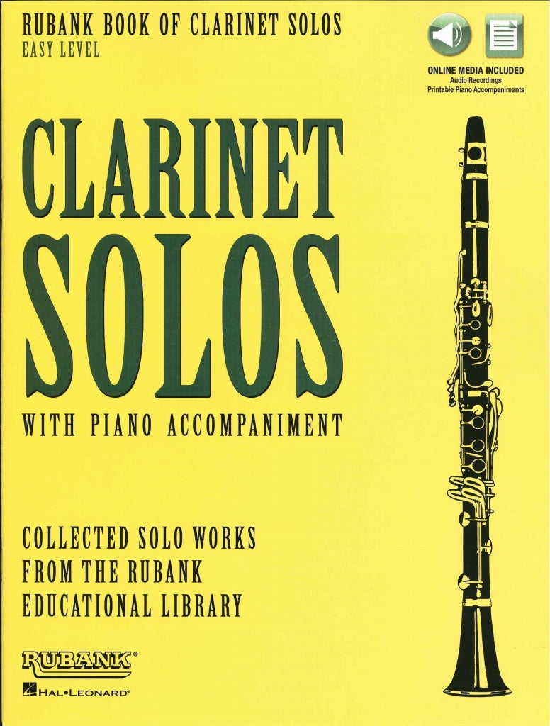 Rubank Book of Clarinet Solos Easy Level (Rubank)