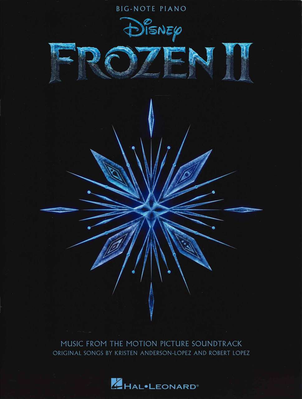 Frozen II: Big-Note Piano Songbook (Hal Leonard)