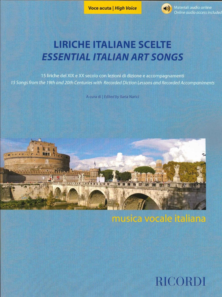 Liriche italiane scelte (H) (Ricordi)