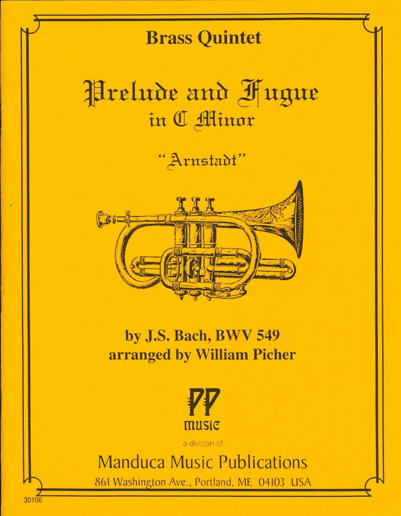 Bach, Prelude and Fugue in c BWV 549 (Manduca)
