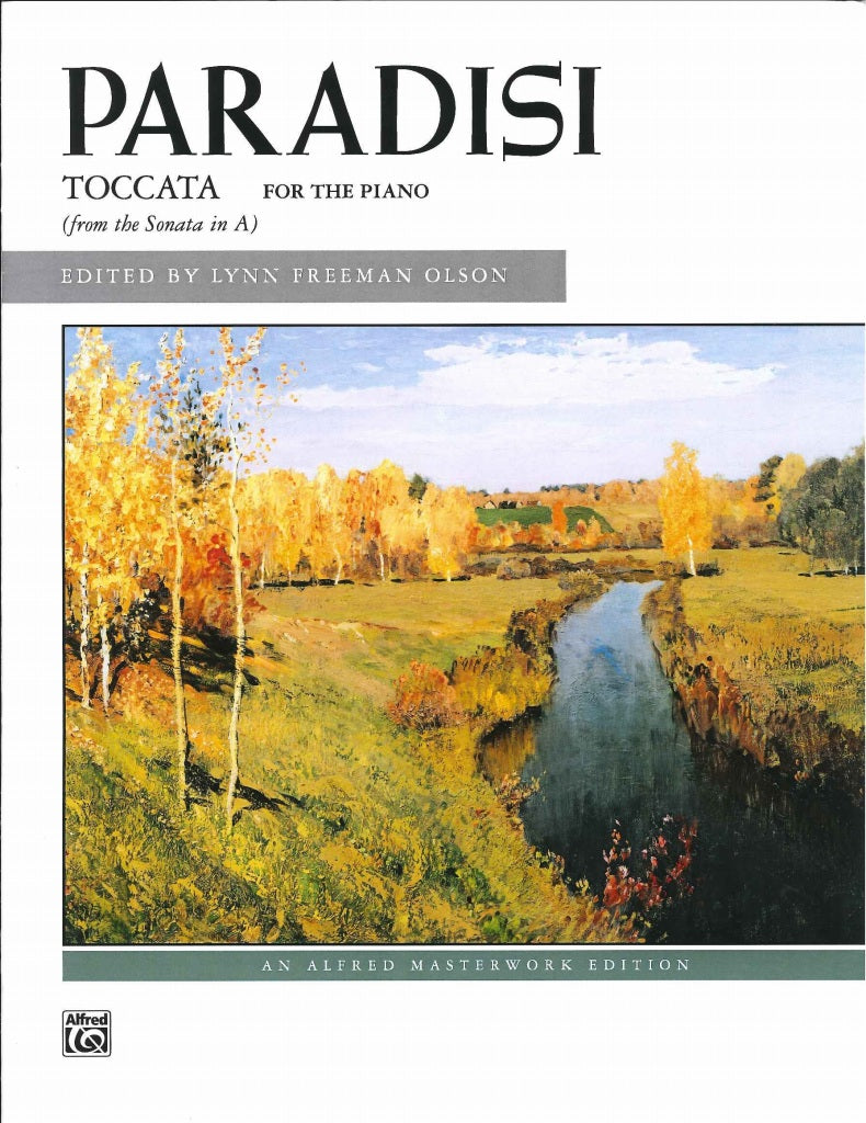 Paradies, Toccata, from Sonata in A (Alfred)