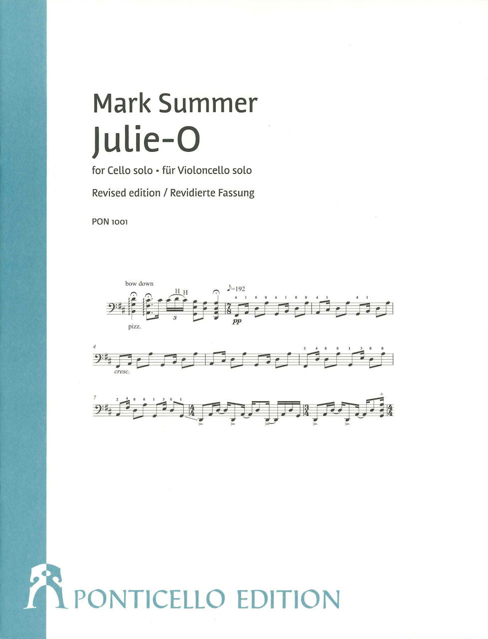 Summer, Julie-O (rev.) (Ponticello Edition)