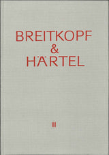 Breitkopf & Hartel: Gedenkschrift Bd 3 (Breitkopf)