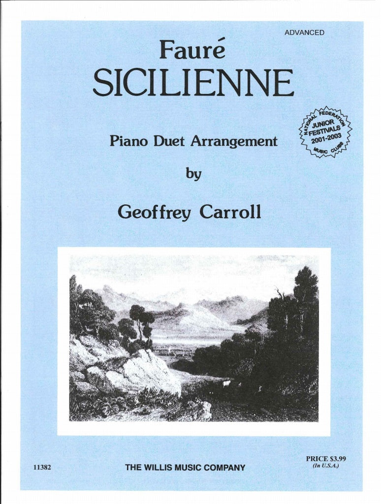 Faure, Sicilienne (Willis Music)
