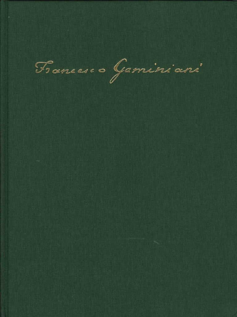 Geminiani, Opera omnia 4B (Ut Orpheus)