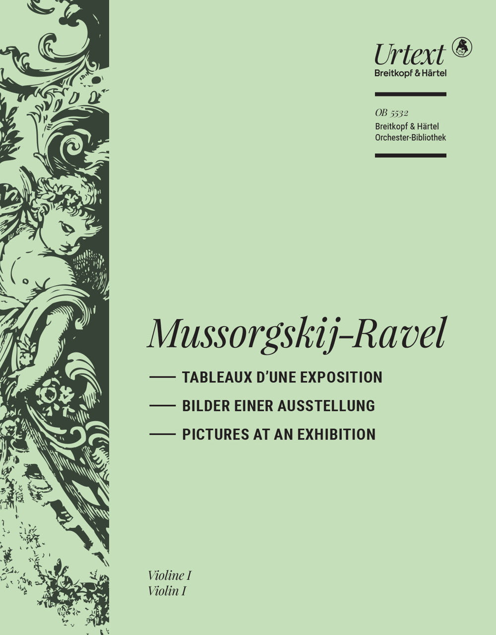 Mussorgsky, Pictures at an Exhibition (Breitkopf)