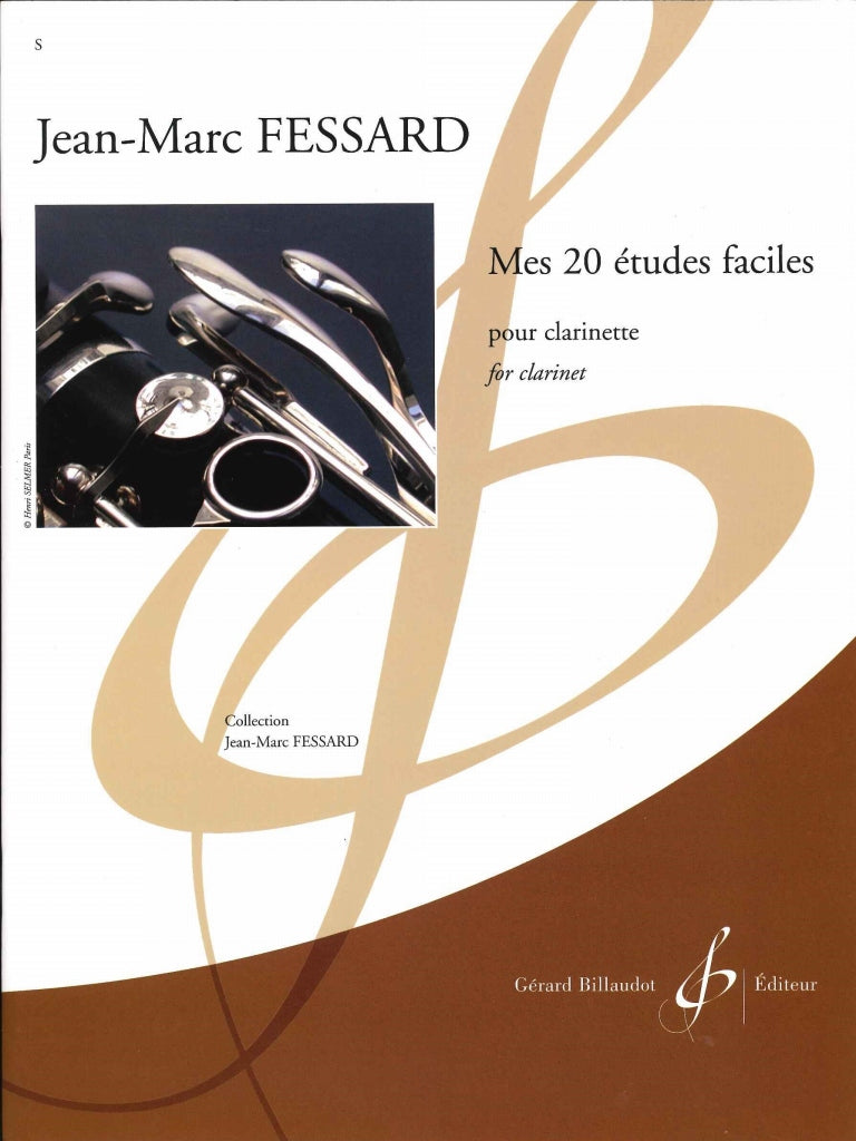 Fessard, Mes 20 etudes faciles (Billaudot)