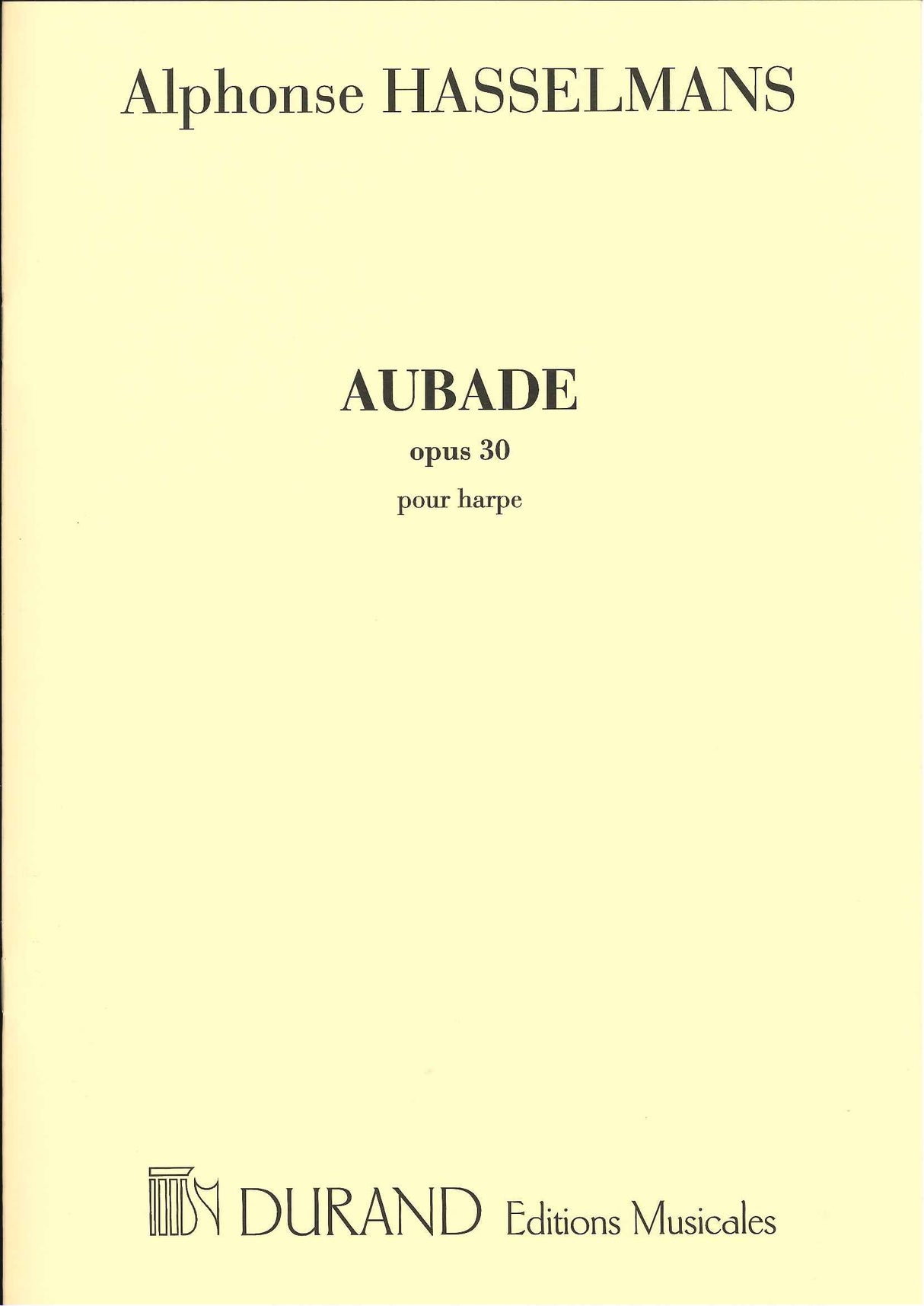 Hasselmans, Aubade op. 30 (Durand)