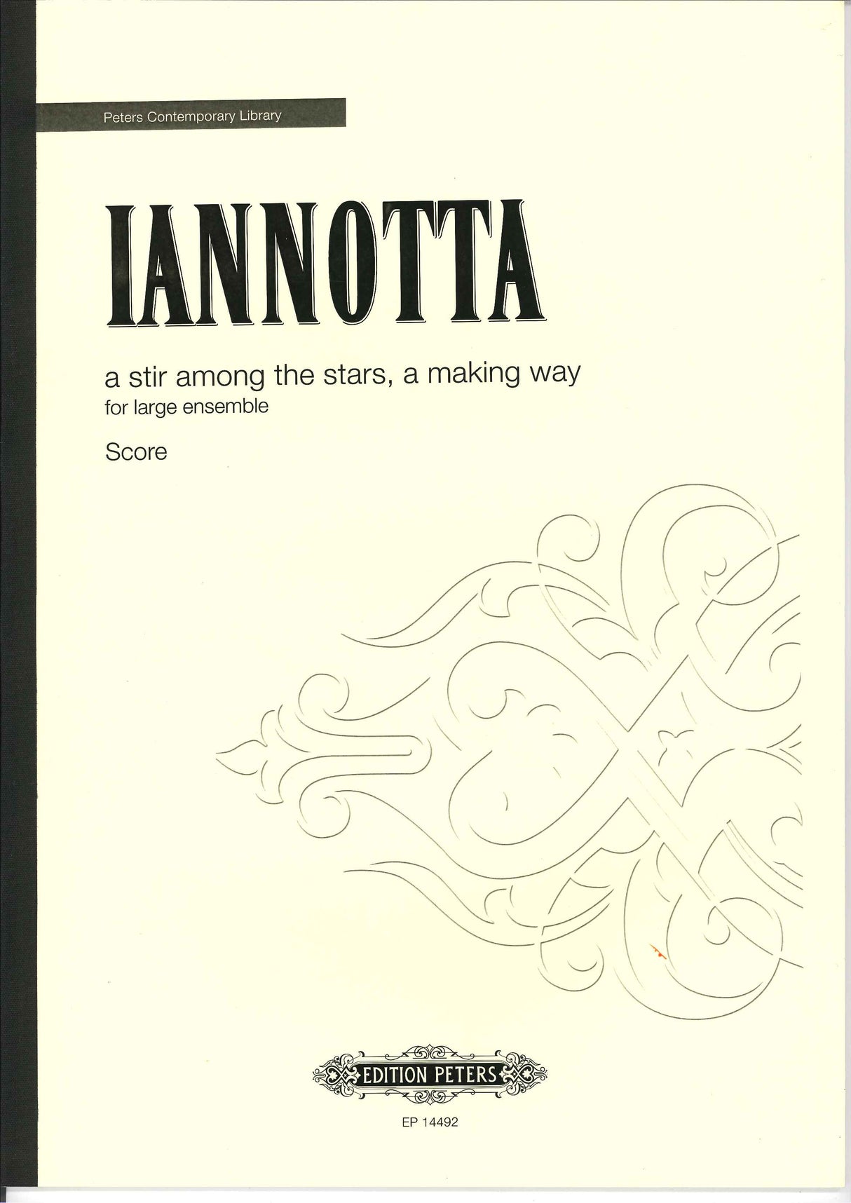 Iannotta, Stir Among the Stars, a Making (Peters)