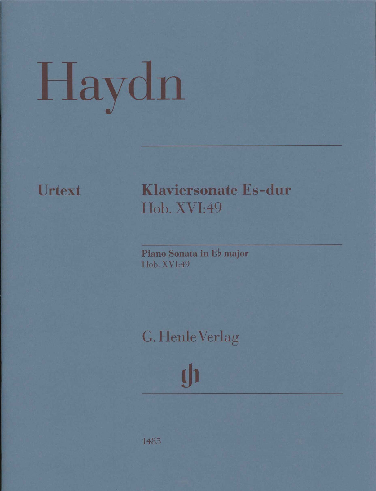 Haydn, Sonata Hob. 16/49 in Eb (Kissin) (Henle)