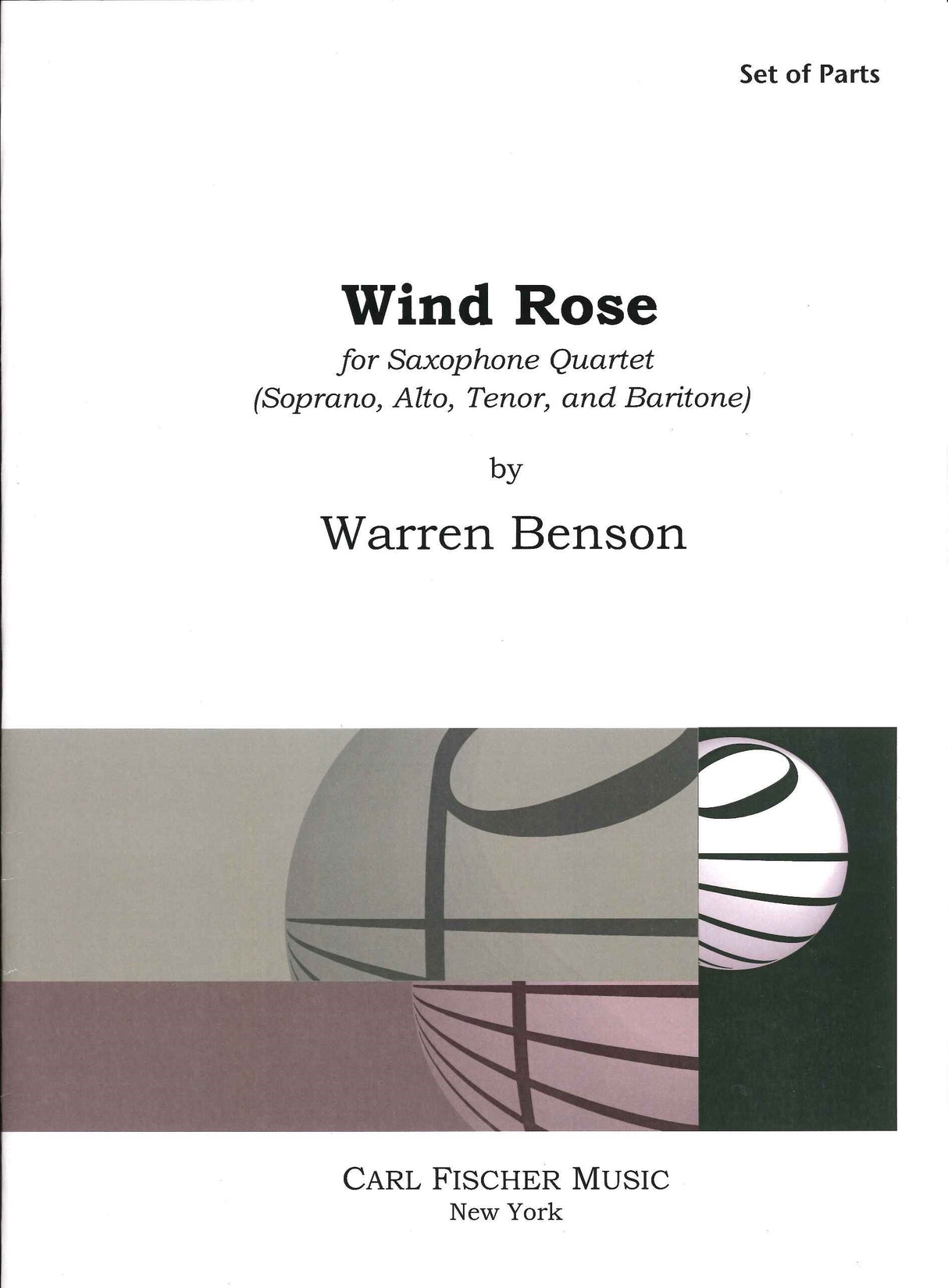 Benson, Wind Rose (Parts: SATBr Sax) (Carl Fischer)