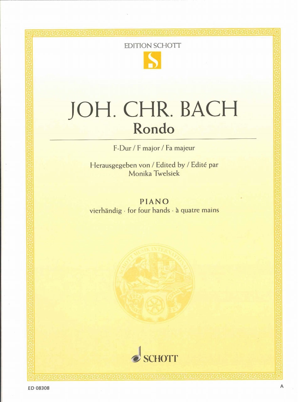 Bach,J.C., Rondo in F (Twelsiek) (Schott)