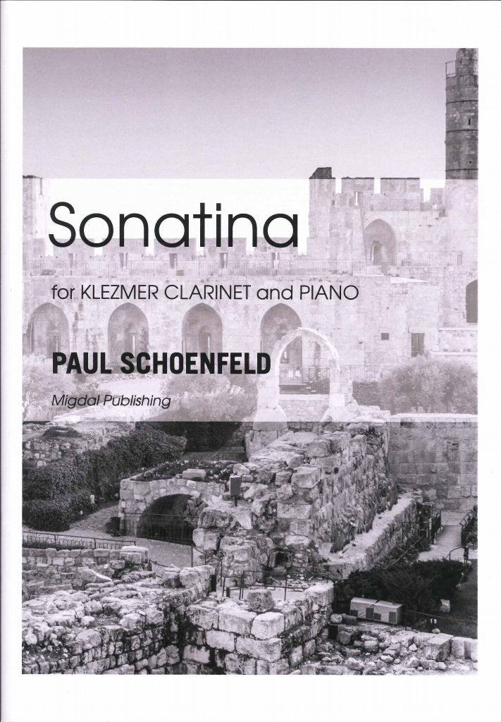 Schoenfeld, Sonatina for Klezmer Clar. (Migdal Pub.)
