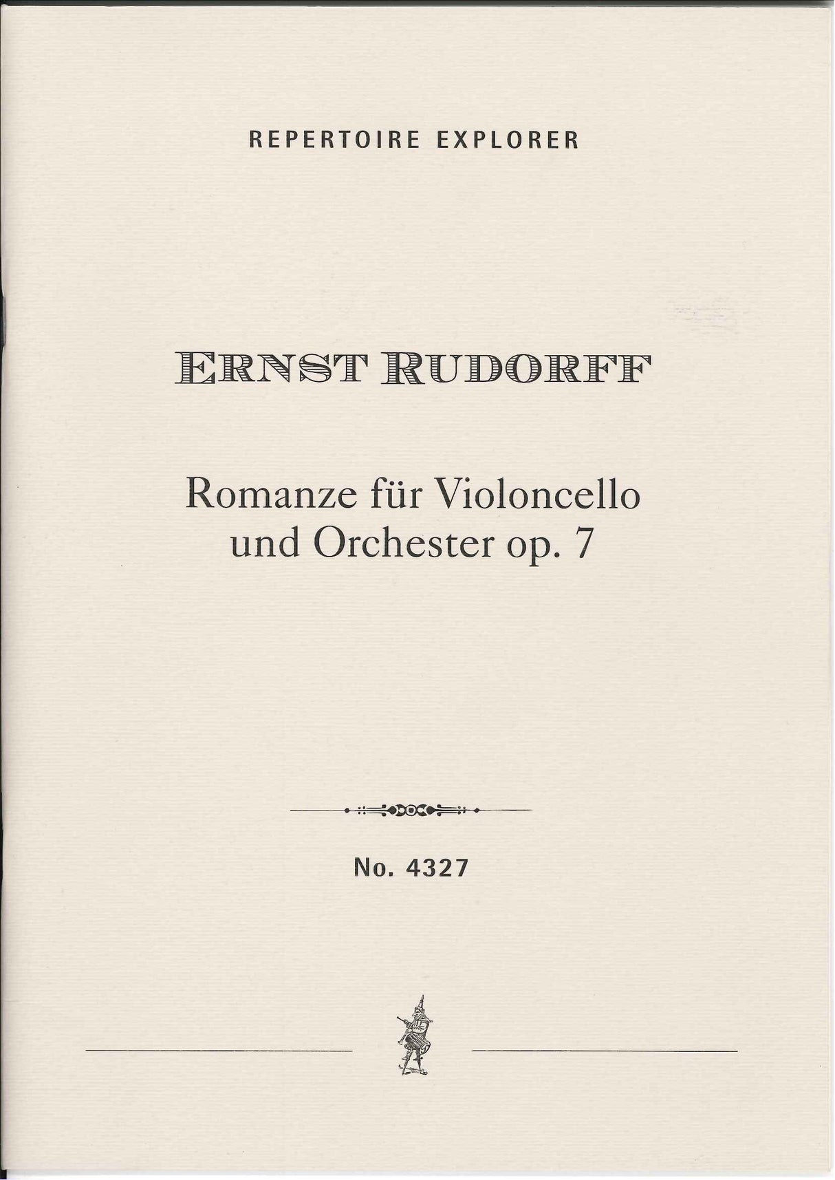 Rudorff, Romanze op. 7 (Hoflich)
