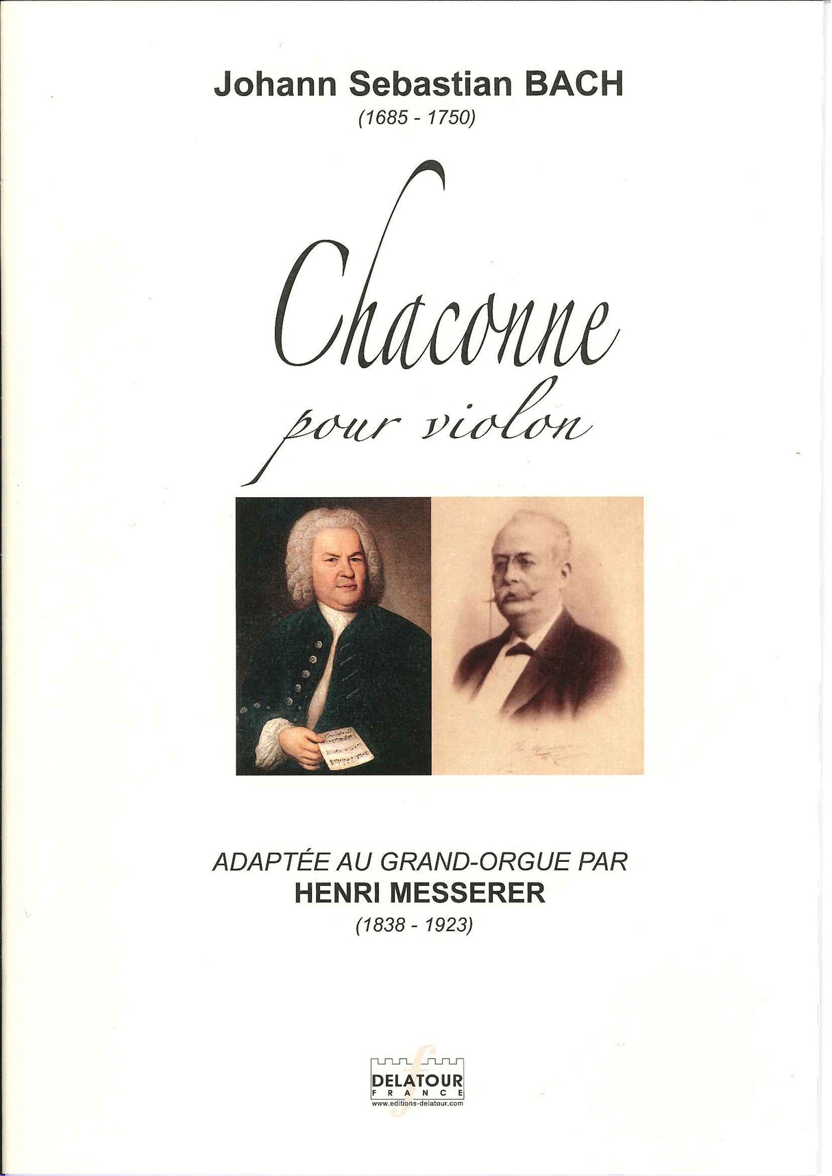 Bach, Chaconne (arr. Messerer) (Delatour)