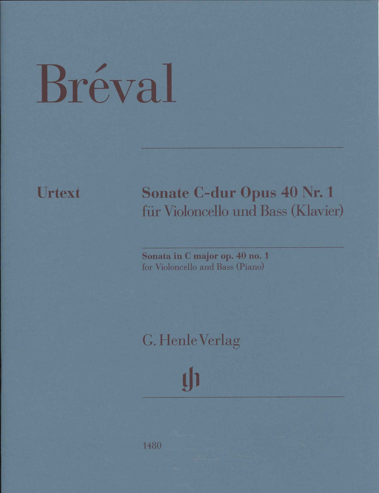 Breval, Sonata in C op. 40/1 (Henle)