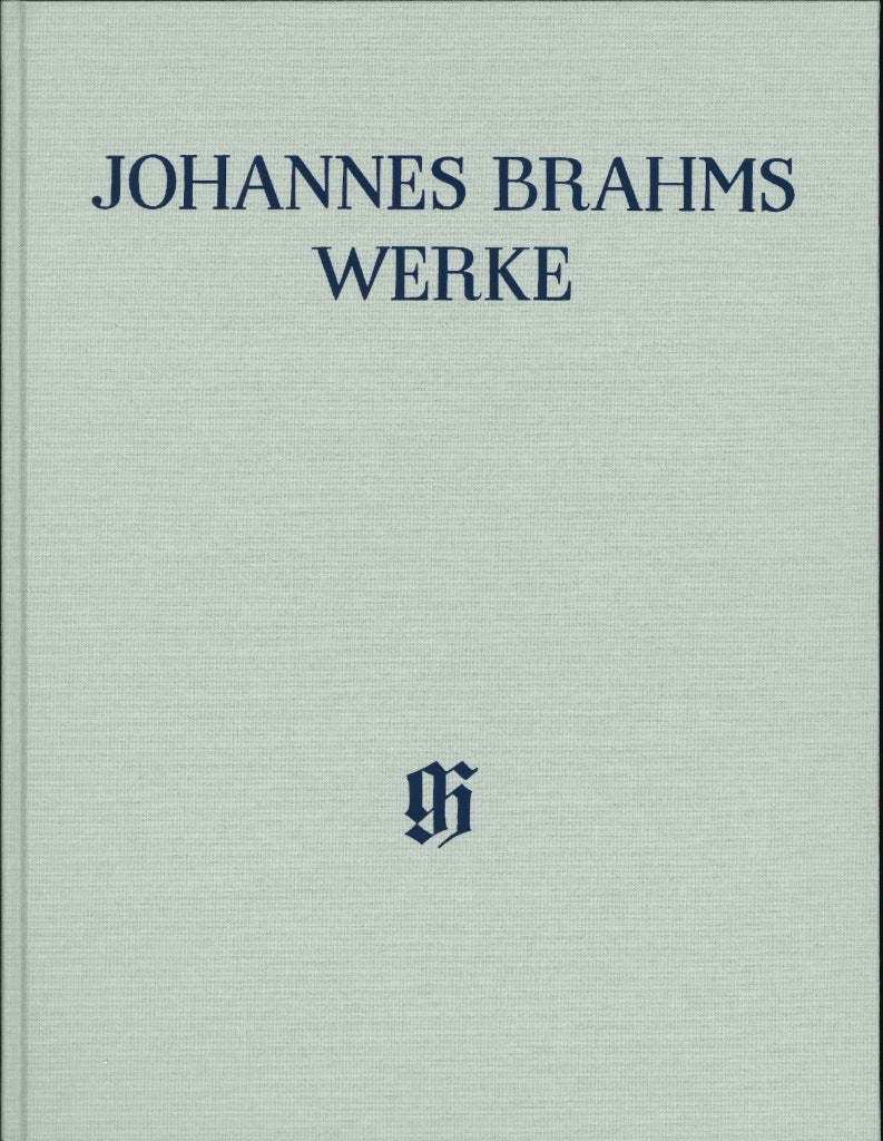 Neue Brahms-Ausgabe 6/1 (Henle)