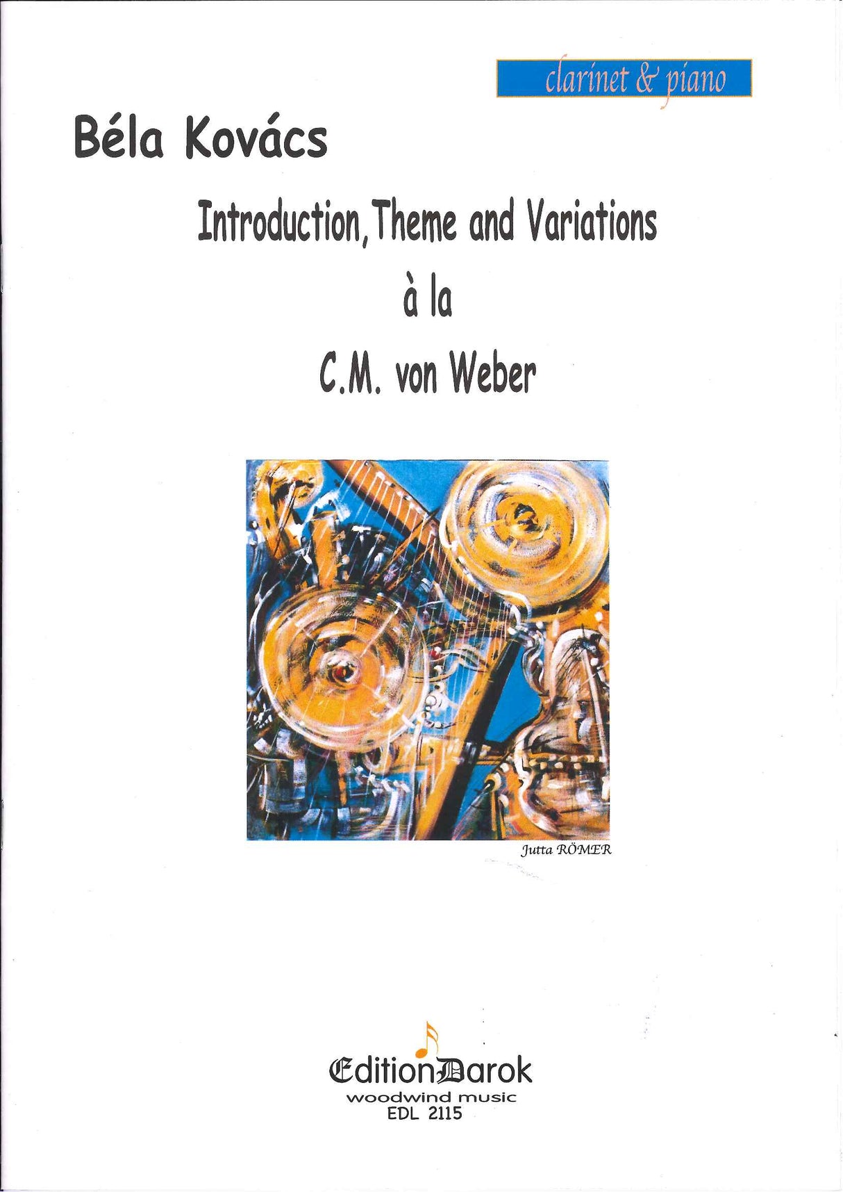 Kovacs, Introduction, Theme & Var. Weber (Darok)