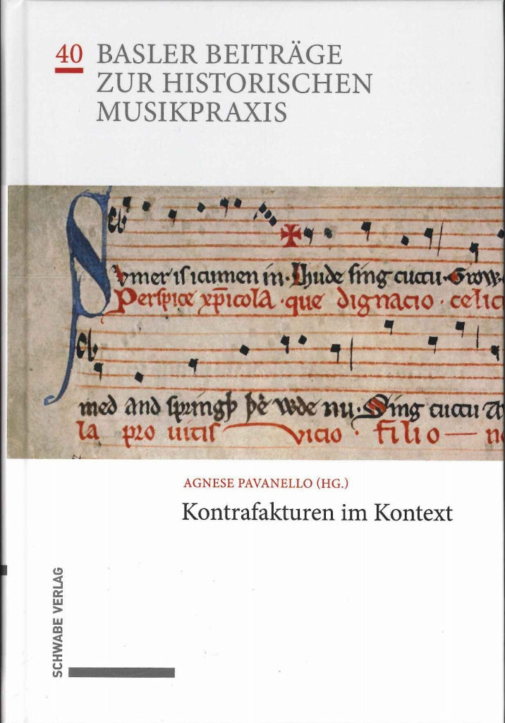 Basler Beitr. Histor. Musikpraxis 40 (Schwabe)